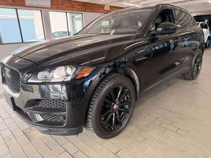 Black 2019 Jaguar F-PACE 25t Prestige AWD SUV / Crossover All-Wheel Drive Automatic