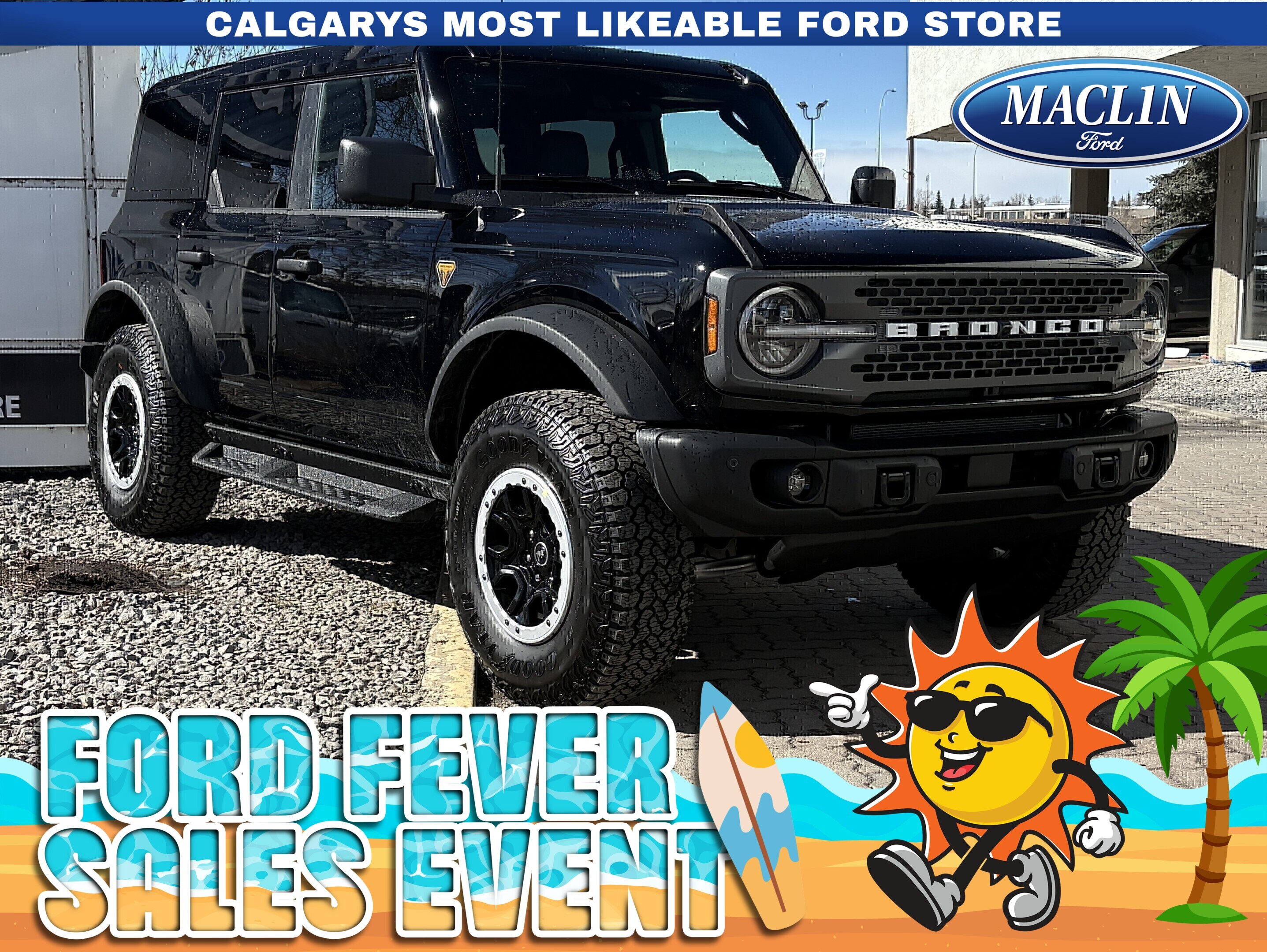 Black 2026 Ford Bronco Badlands 4-Door 4WD SUV / Crossover Four-Wheel Drive Automatic