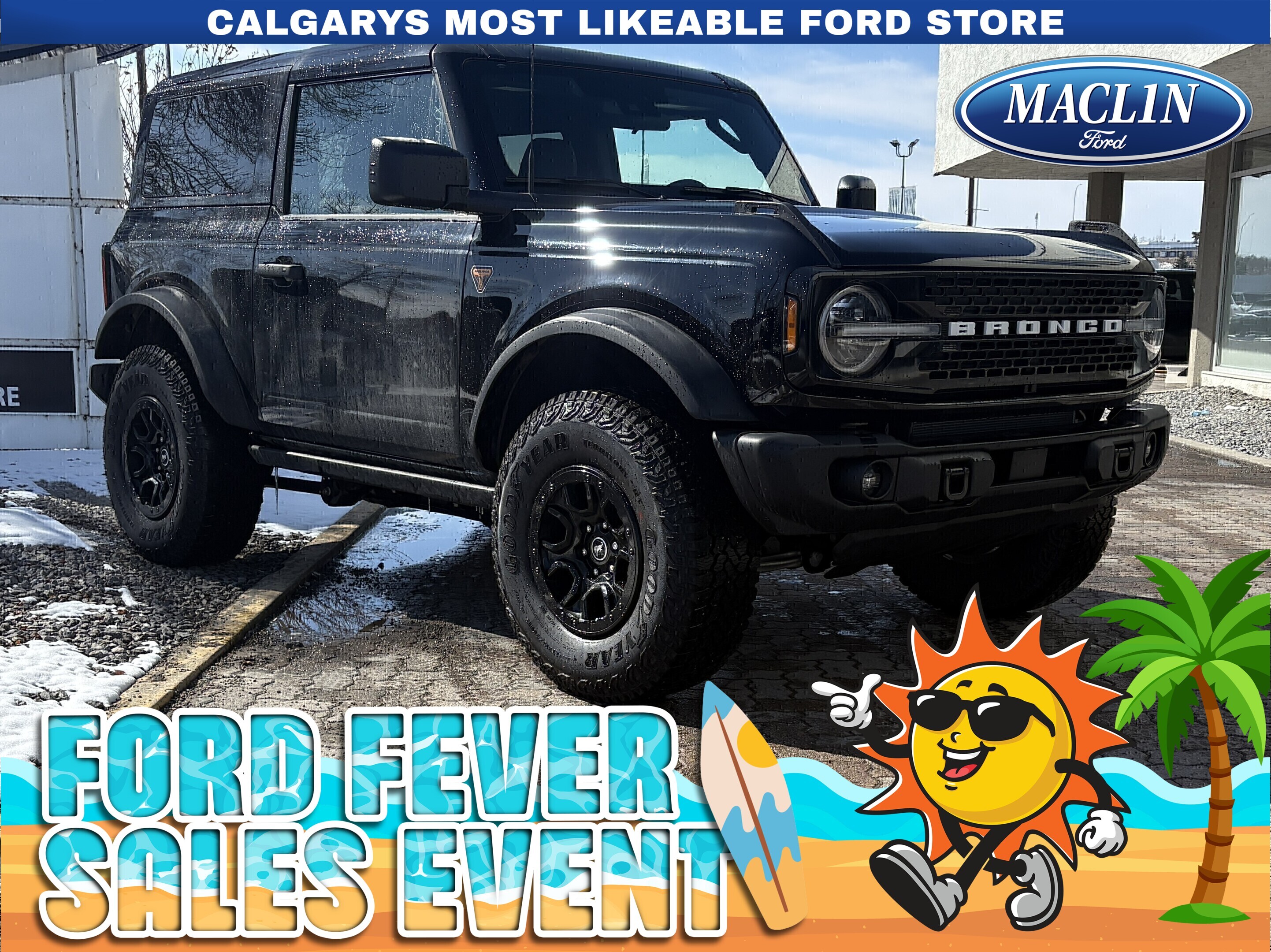 Black 2026 Ford Bronco Badlands 2-Door 4WD SUV / Crossover Four-Wheel Drive 7-Speed Manual