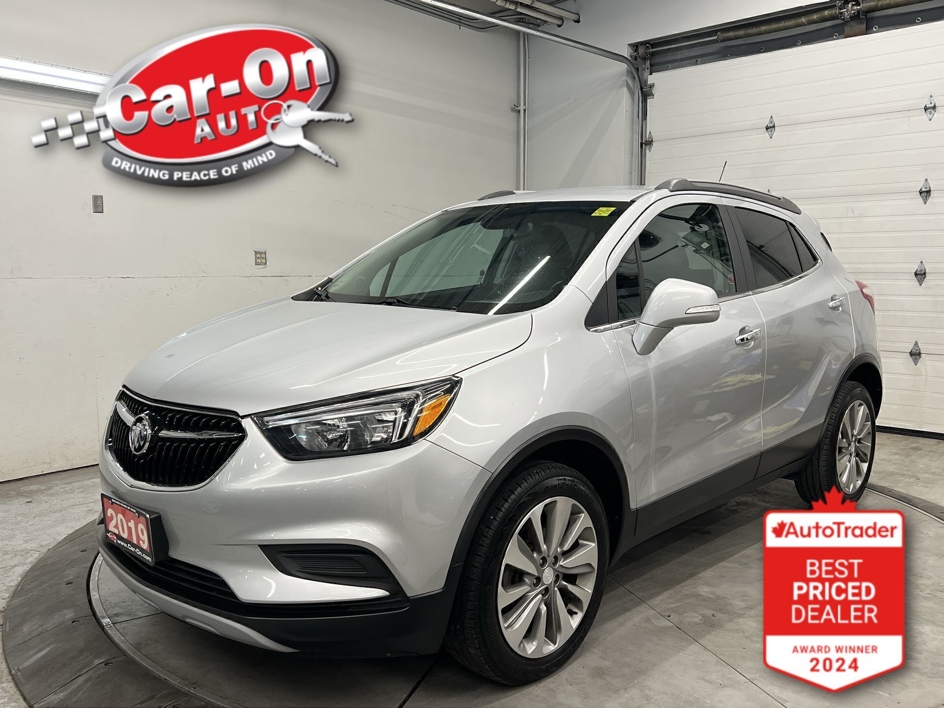 Silver 2019 Buick Encore Preferred AWD SUV / Crossover All-Wheel Drive Automatic