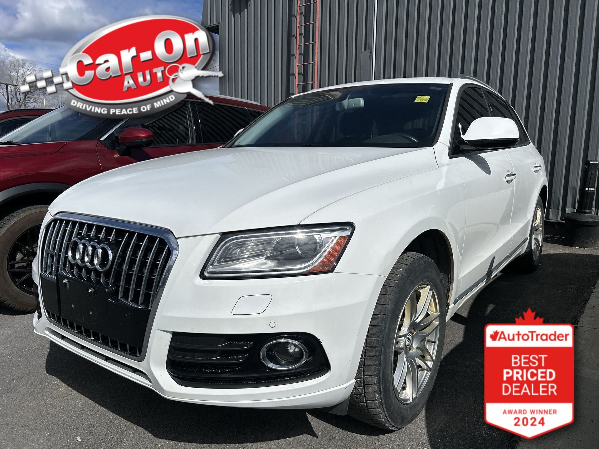 White 2016 Audi Q5 2.0T quattro Progressiv SUV / Crossover Automatic