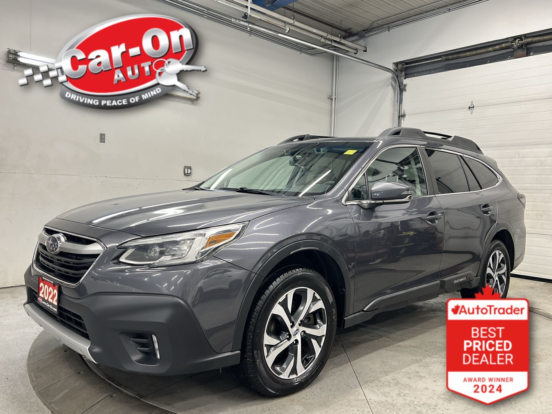 Gray 2022 Subaru Outback Limited XT Crossover AWD SUV / Crossover All-Wheel Drive Automatic