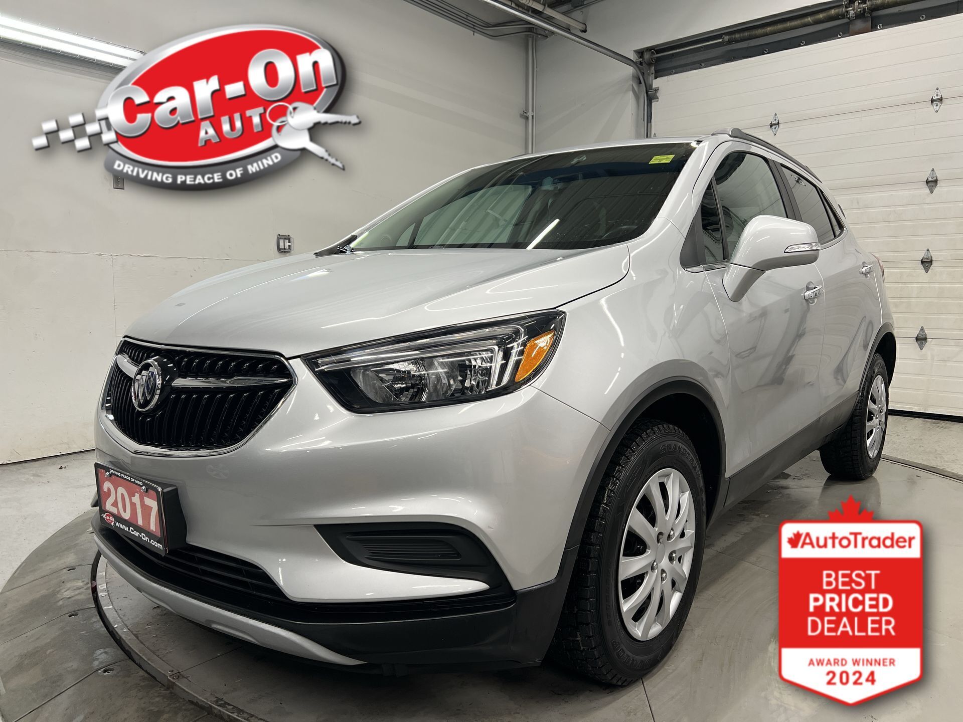 Silver 2017 Buick Encore Preferred FWD SUV / Crossover Front-Wheel Drive Automatic