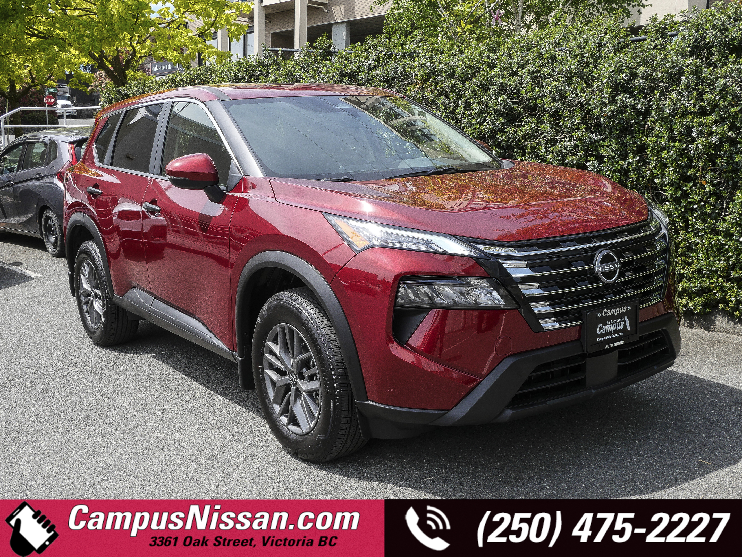 Red 2026 Nissan Rogue S AWD SUV / Crossover All-Wheel Drive Continuously Variable Transmission