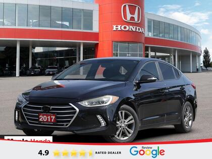 Black 2017 Hyundai Elantra Sedan 6-Speed Automatic
