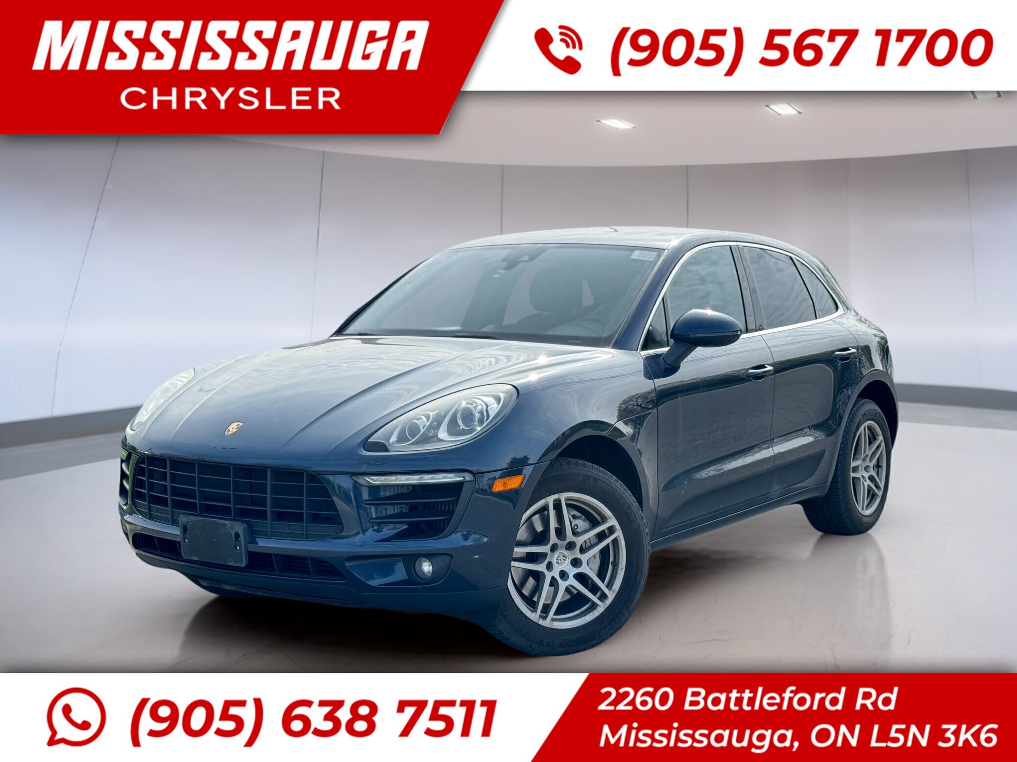 2017 Porsche Macan S AWD SUV / Crossover All-Wheel Drive Automatic
