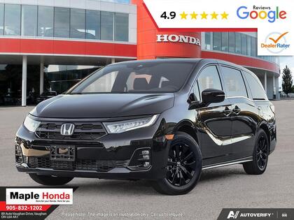 Black 2026 Honda Odyssey Sport FWD Minivan