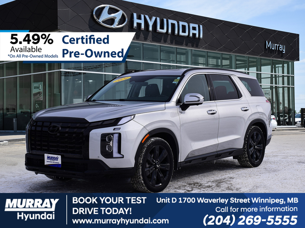 Typhoon Silver 2024 Hyundai Palisade Urban AWD with 7 Passenger Seating SUV / Crossover Automatic