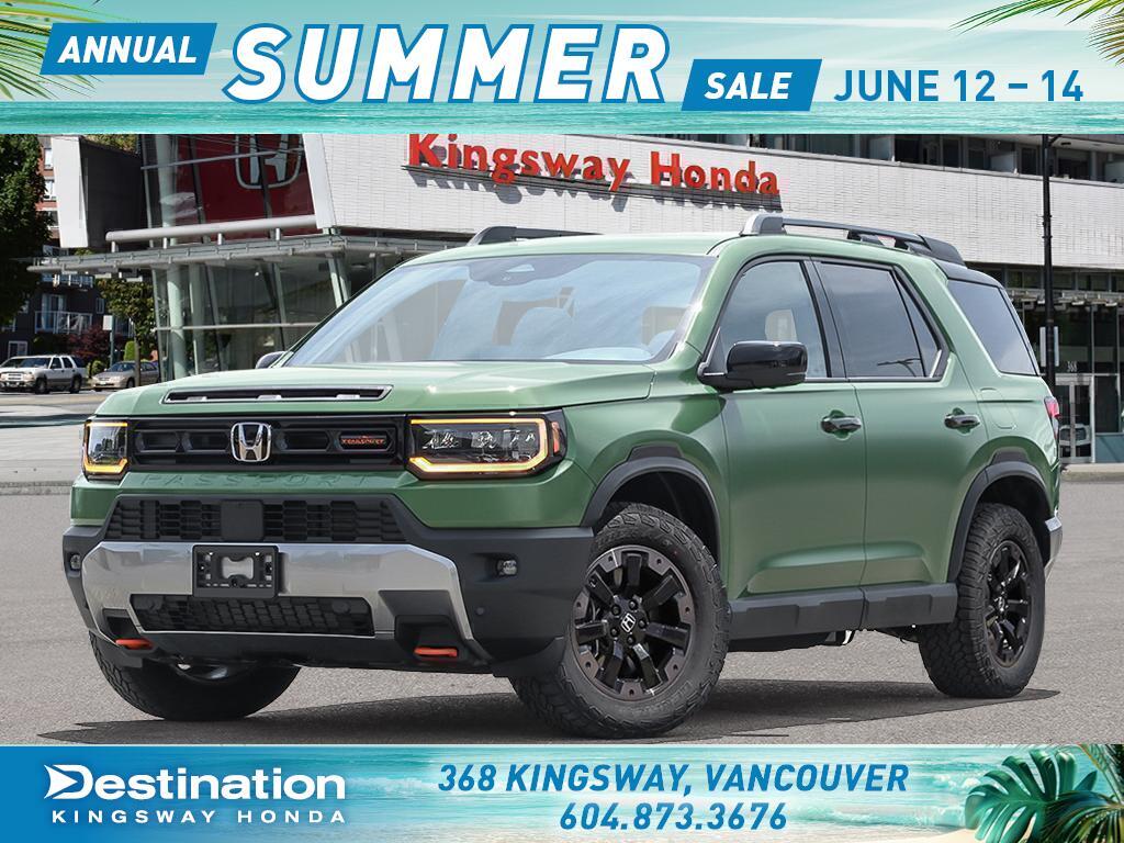 Ash Green M 2026 Honda Passport TrailSport Touring AWD SUV / Crossover Automatic