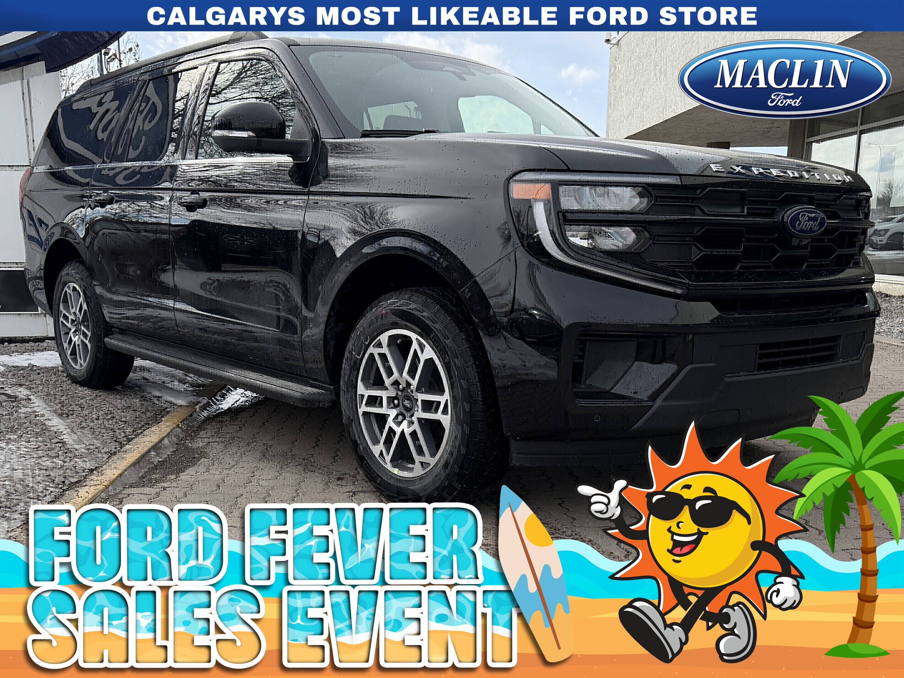 Black 2026 Ford Expedition MAX Active 4WD SUV / Crossover Four-Wheel Drive Automatic
