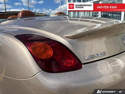 used 2002 Lexus SC 430 car, priced at $25,995