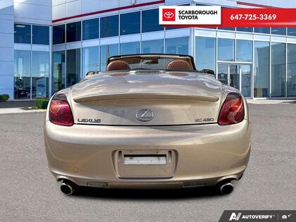 used 2002 Lexus SC 430 car, priced at $25,995