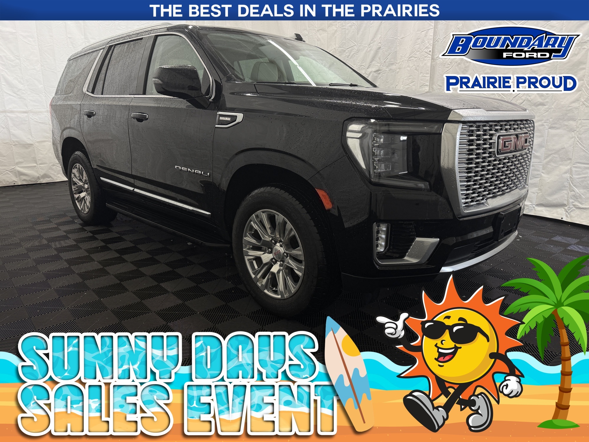 Black 2024 GMC Yukon Denali 4WD SUV / Crossover Four-Wheel Drive Automatic