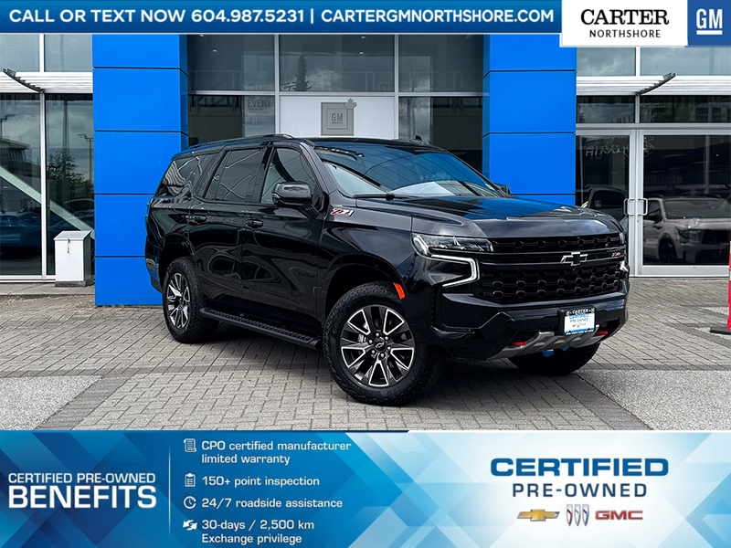 Black 2024 Chevrolet Tahoe Z71 4WD SUV / Crossover Four-Wheel Drive Automatic