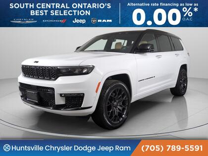 White 2025 Jeep Grand Cherokee L Summit Reserve 4WD SUV / Crossover Four-Wheel Drive 8-Speed Automatic