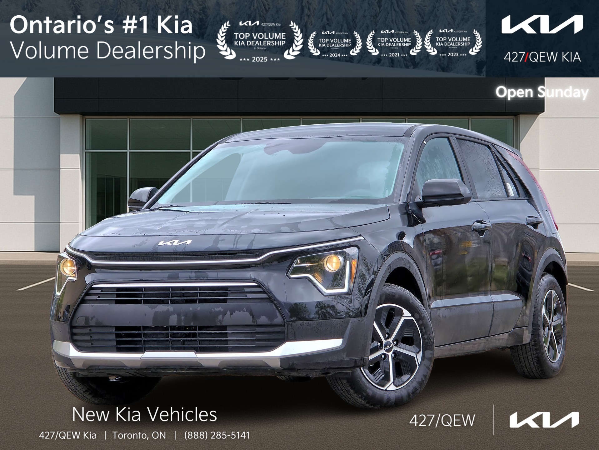 Black 2026 Kia Niro LX FWD SUV / Crossover Front-Wheel Drive Automatic