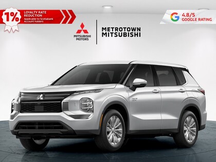 Silver 2026 Mitsubishi Outlander Hybrid Plug-in ES S-AWC SUV / Crossover All-Wheel Drive Automatic