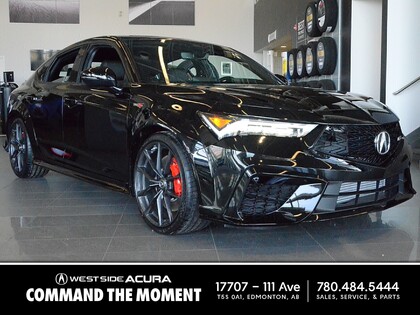 Black 2026 Acura Integra Type S FWD Sedan Front-Wheel Drive 6-Speed Manual