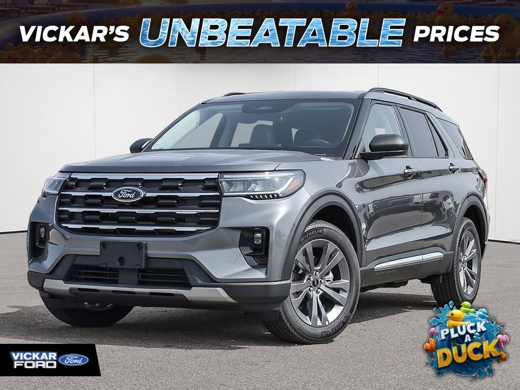 Gray 2026 Ford Explorer Active AWD SUV / Crossover All-Wheel Drive Automatic