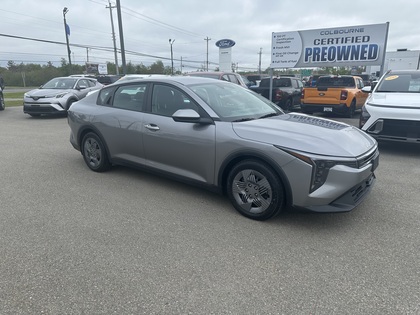 Gray 2025 Kia K4 LX FWD Sedan Front-Wheel Drive Continuously Variable Transmission