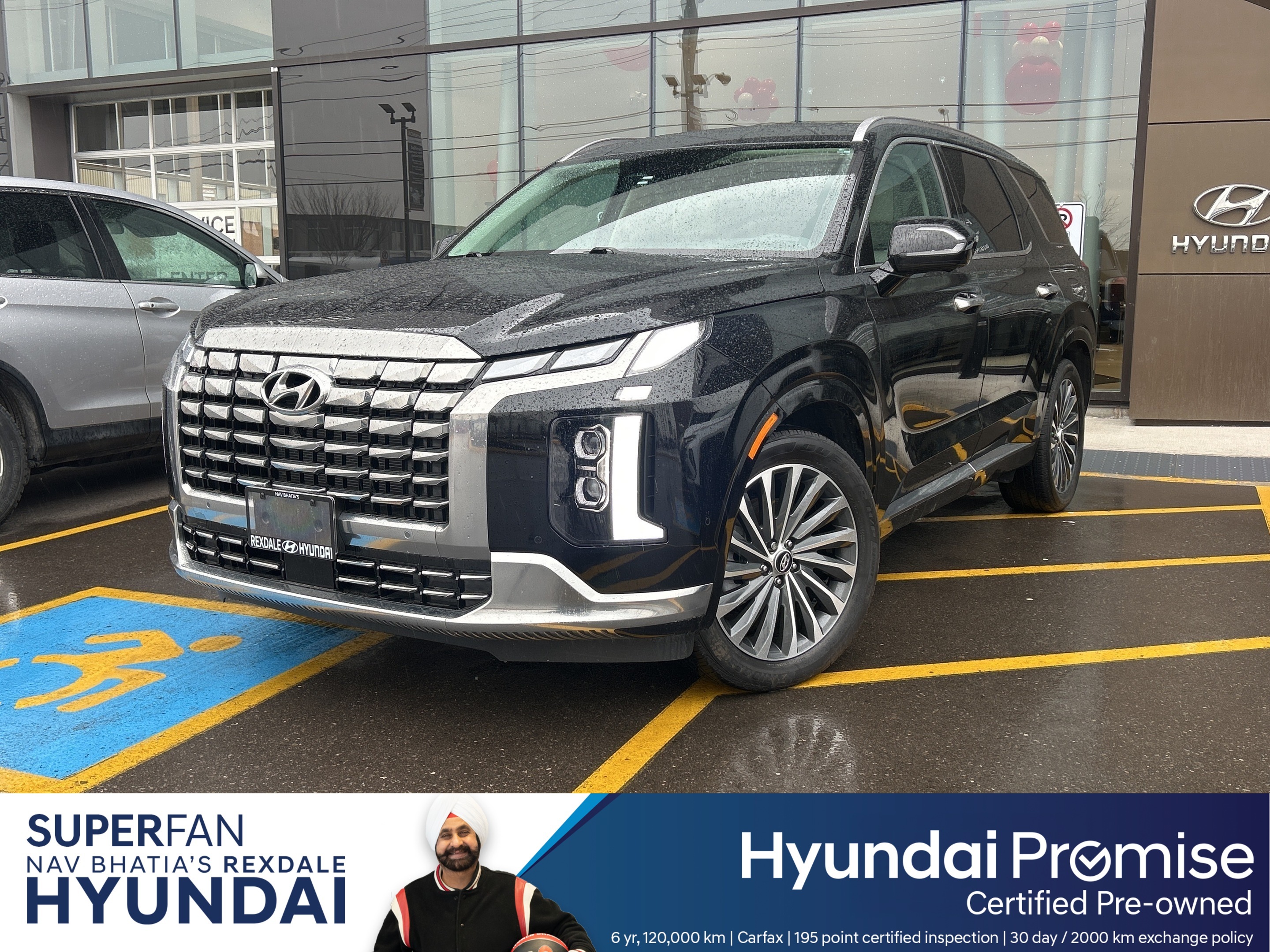 Black 2025 Hyundai Palisade Ultimate Calligraphy AWD SUV / Crossover 8-Speed Automatic