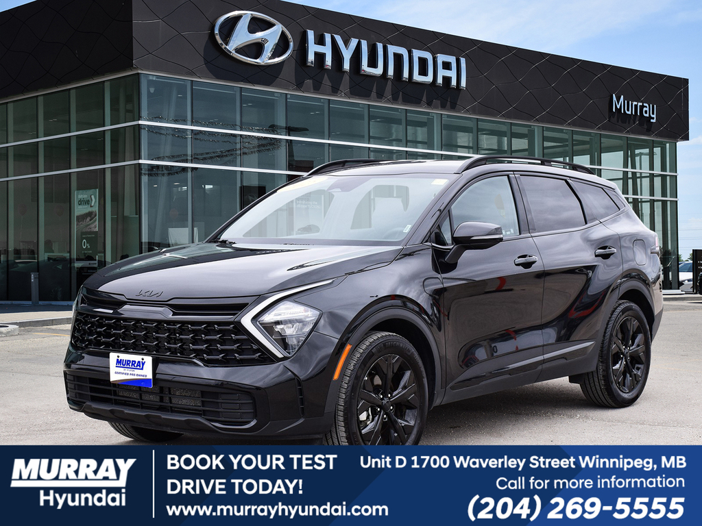 Fusion Black 2025 Kia Sportage X-Line AWD SUV / Crossover All-Wheel Drive Automatic