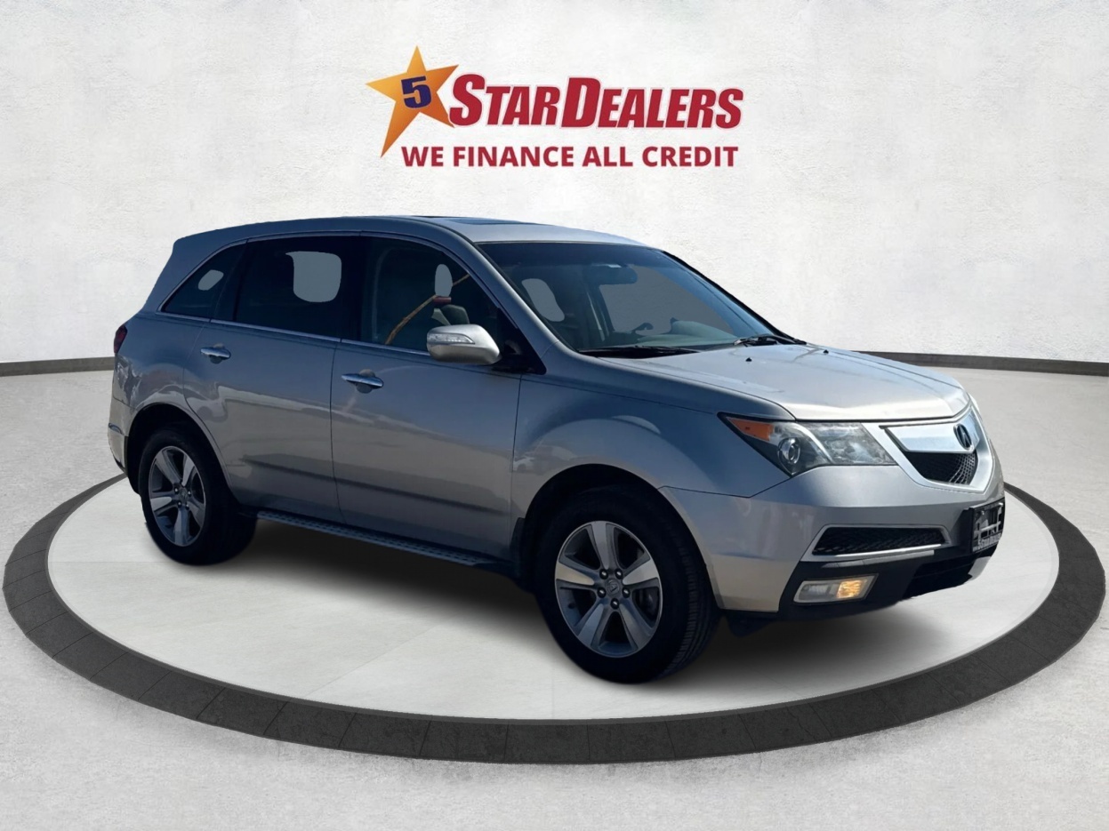 Silver 2012 Acura MDX SH-AWD SUV / Crossover All-Wheel Drive 6-Speed Automatic