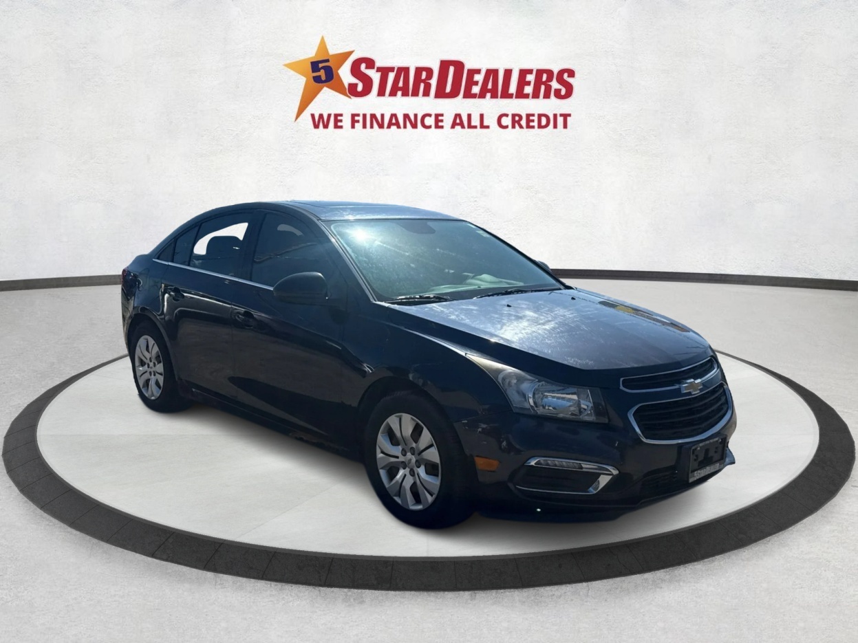 Blue 2016 Chevrolet Cruze Limited 1LT FWD Sedan Front-Wheel Drive 6-Speed Manual