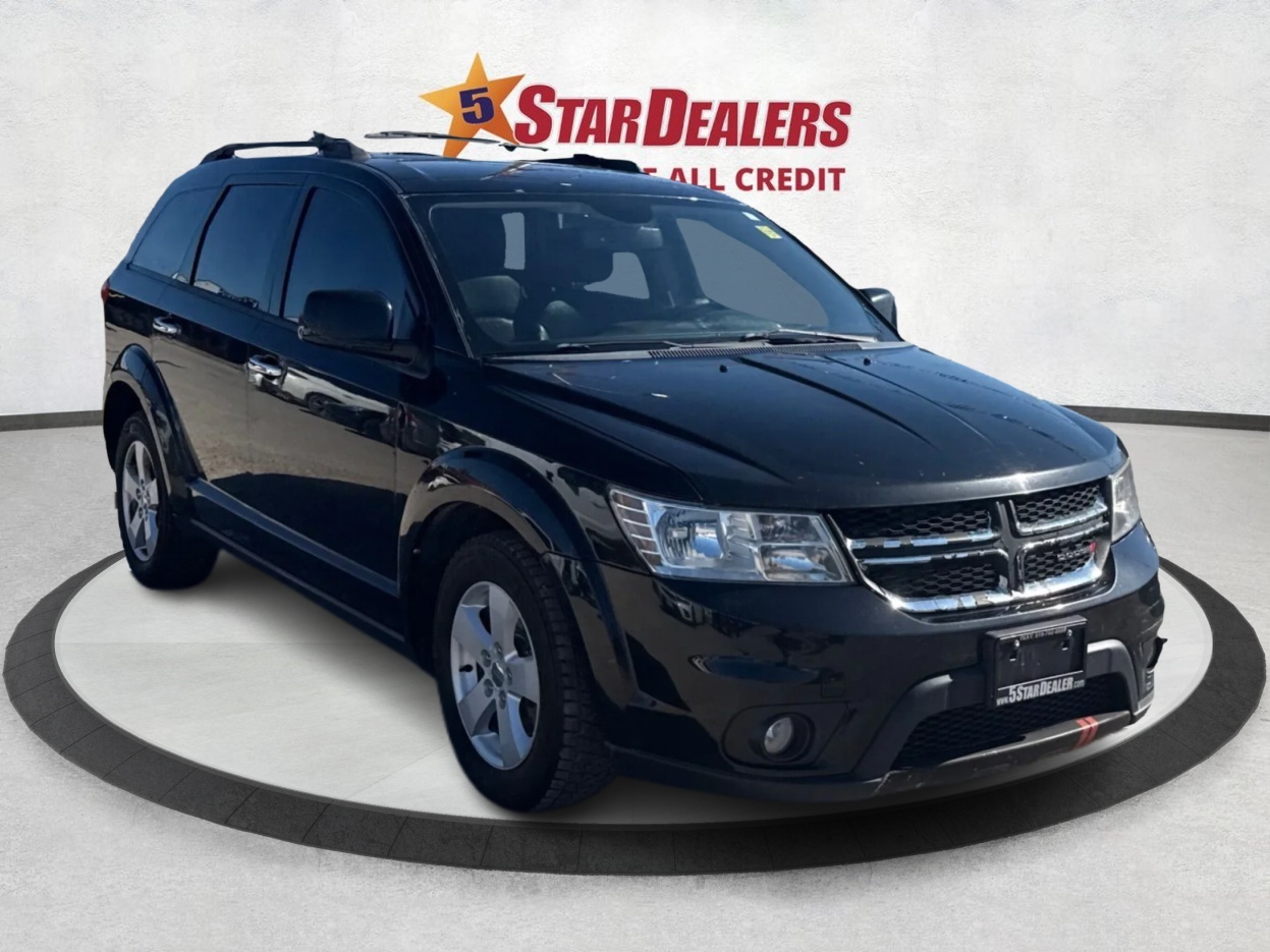 Black 2016 Dodge Journey R/T AWD SUV / Crossover All-Wheel Drive 6-Speed Automatic