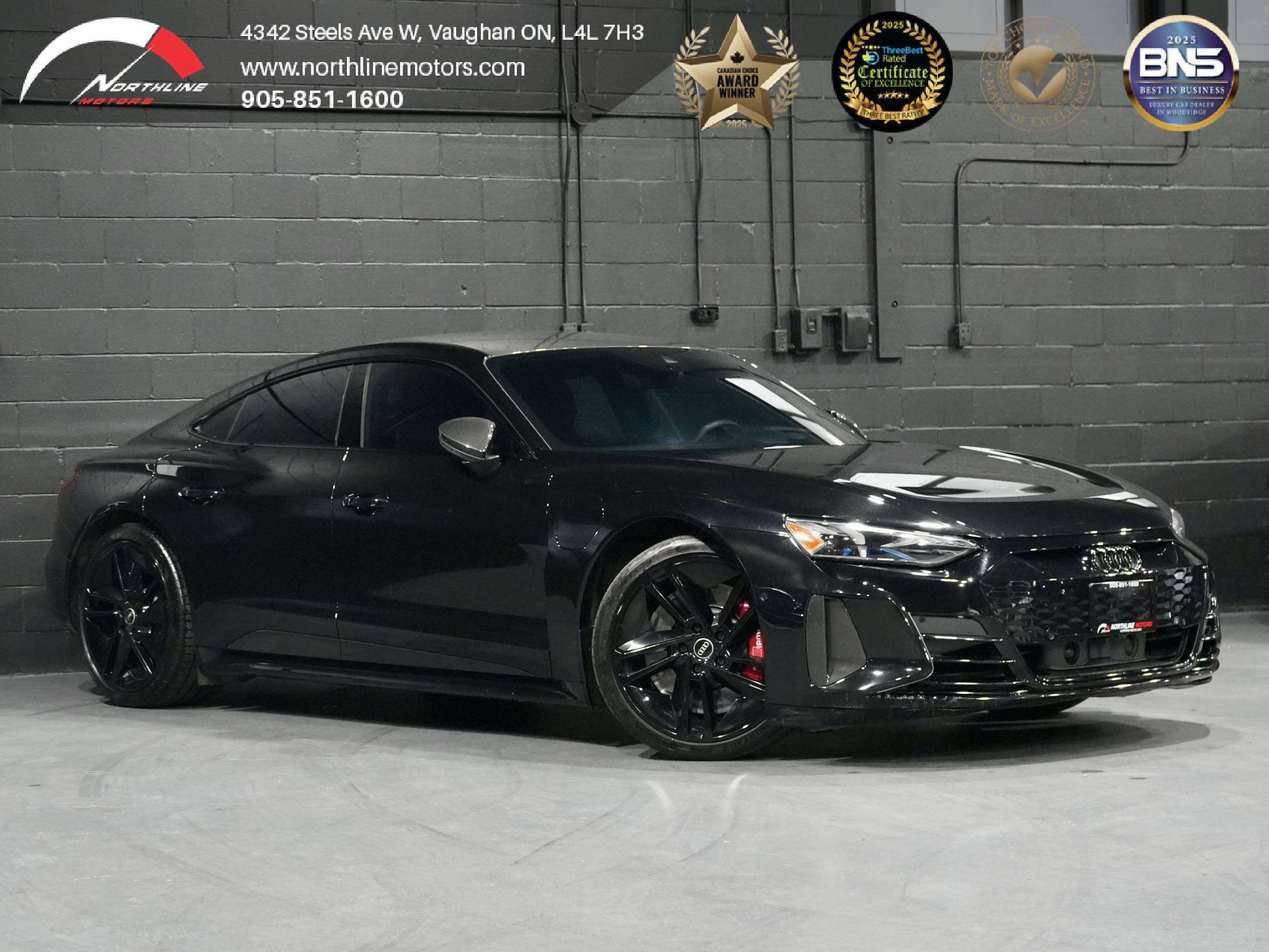 Black 2022 Audi RS e-tron GT quattro AWD Sedan All-Wheel Drive Automatic