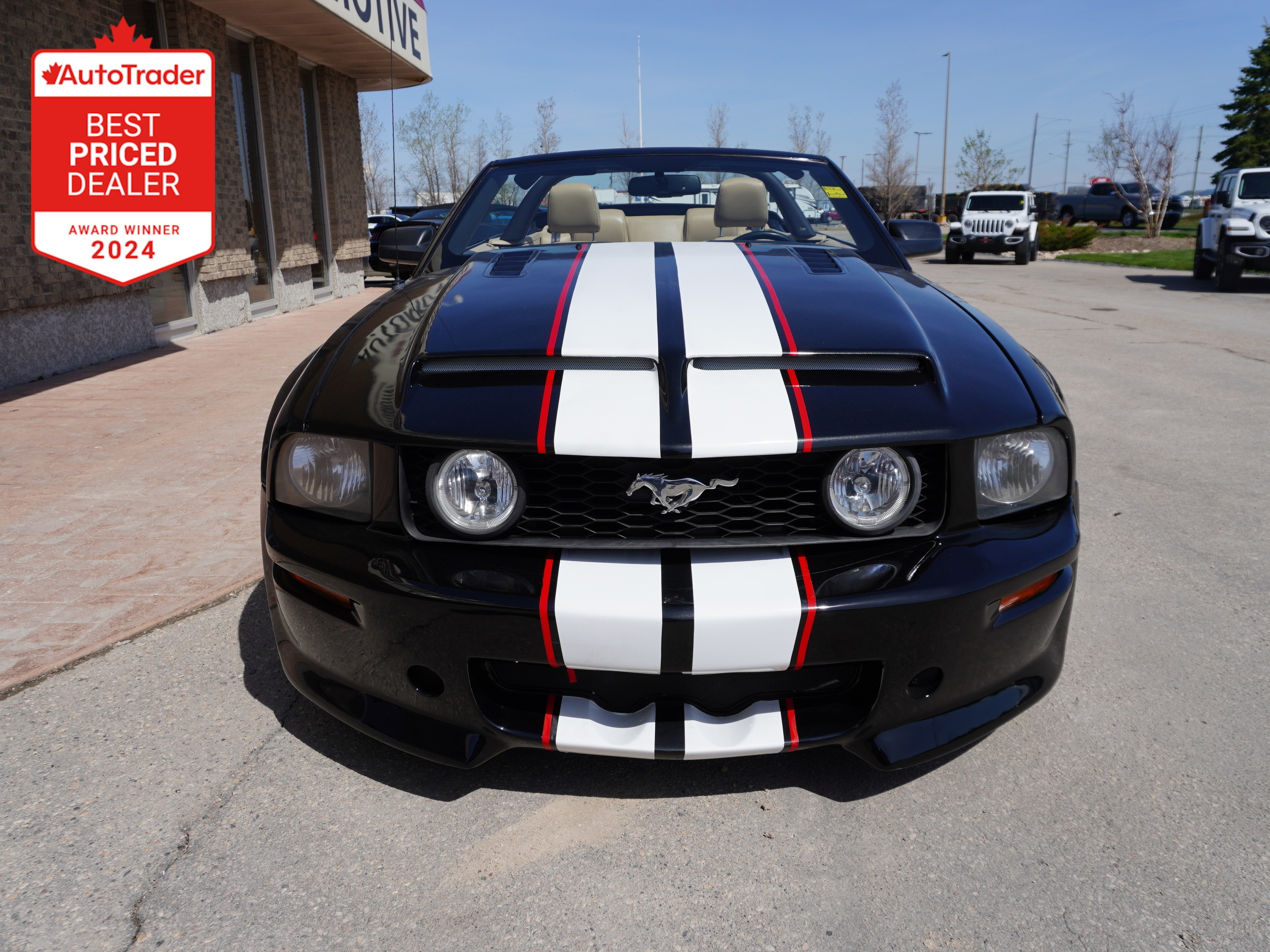 Black 2007 Ford Mustang Coupe 5-Speed Manual