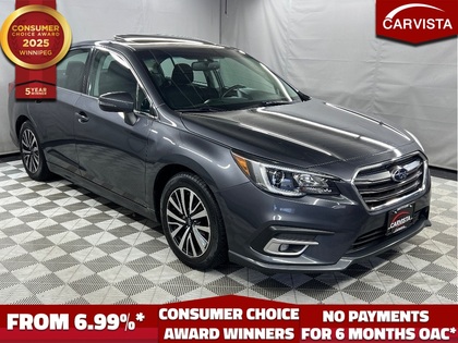Black 2019 Subaru Legacy 2.5i Touring AWD Sedan Continuously Variable Transmission