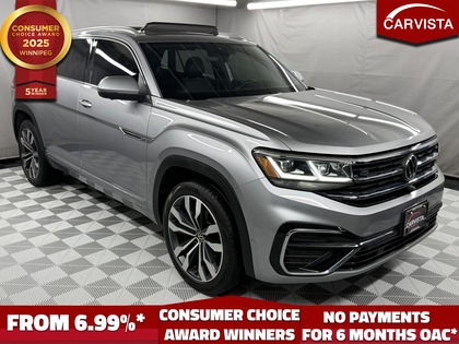 Gray (Dark Grey) 2020 Volkswagen Atlas Cross Sport V6 SEL Premium R-Line 4Motion SUV / Crossover All-Wheel Drive Automatic
