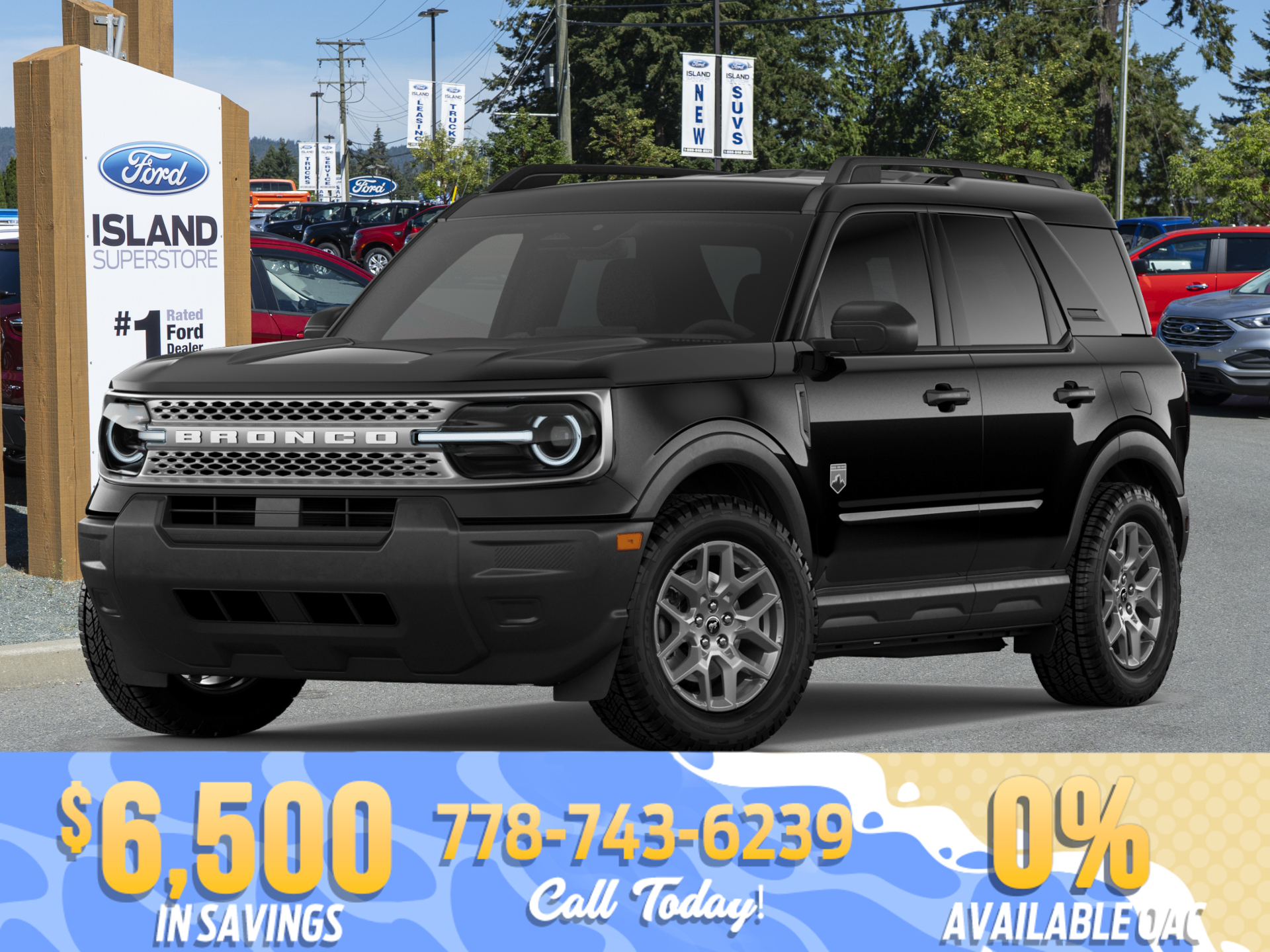Black 2026 Ford Bronco Sport Big Bend AWD SUV / Crossover All-Wheel Drive 8-Speed Automatic