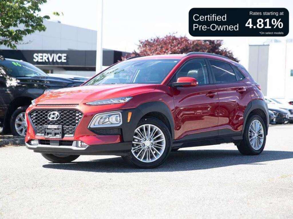Pulse Red Mica 2019 Hyundai Kona Automatic
