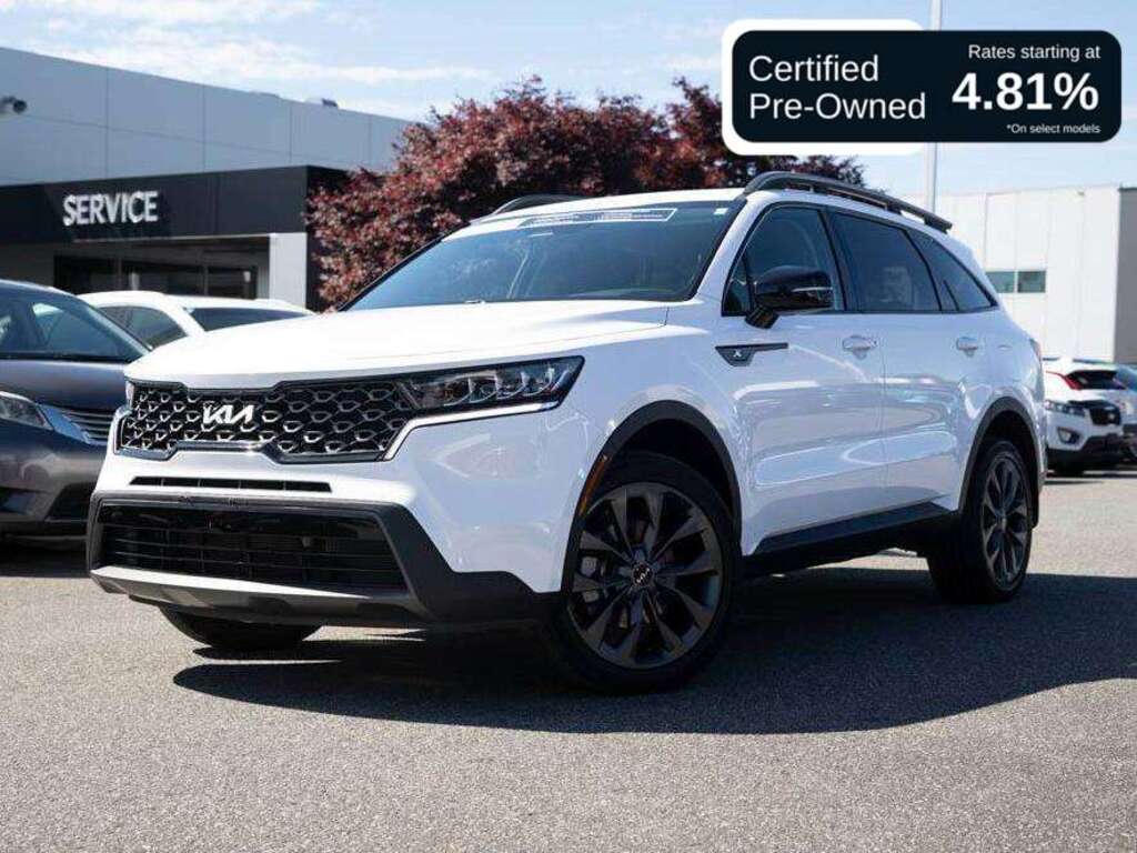 Glacial White Pearl 2023 Kia Sorento X-Line AWD SUV / Crossover