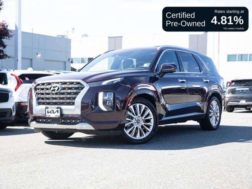 Red (Sierra Burgundy) 2020 Hyundai Palisade