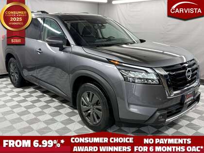 Gray 2024 Nissan Pathfinder SV 4WD SUV / Crossover All-Wheel Drive Automatic