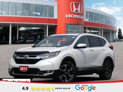 White 2017 Honda CR-V Touring AWD SUV / Crossover All-Wheel Drive Automatic