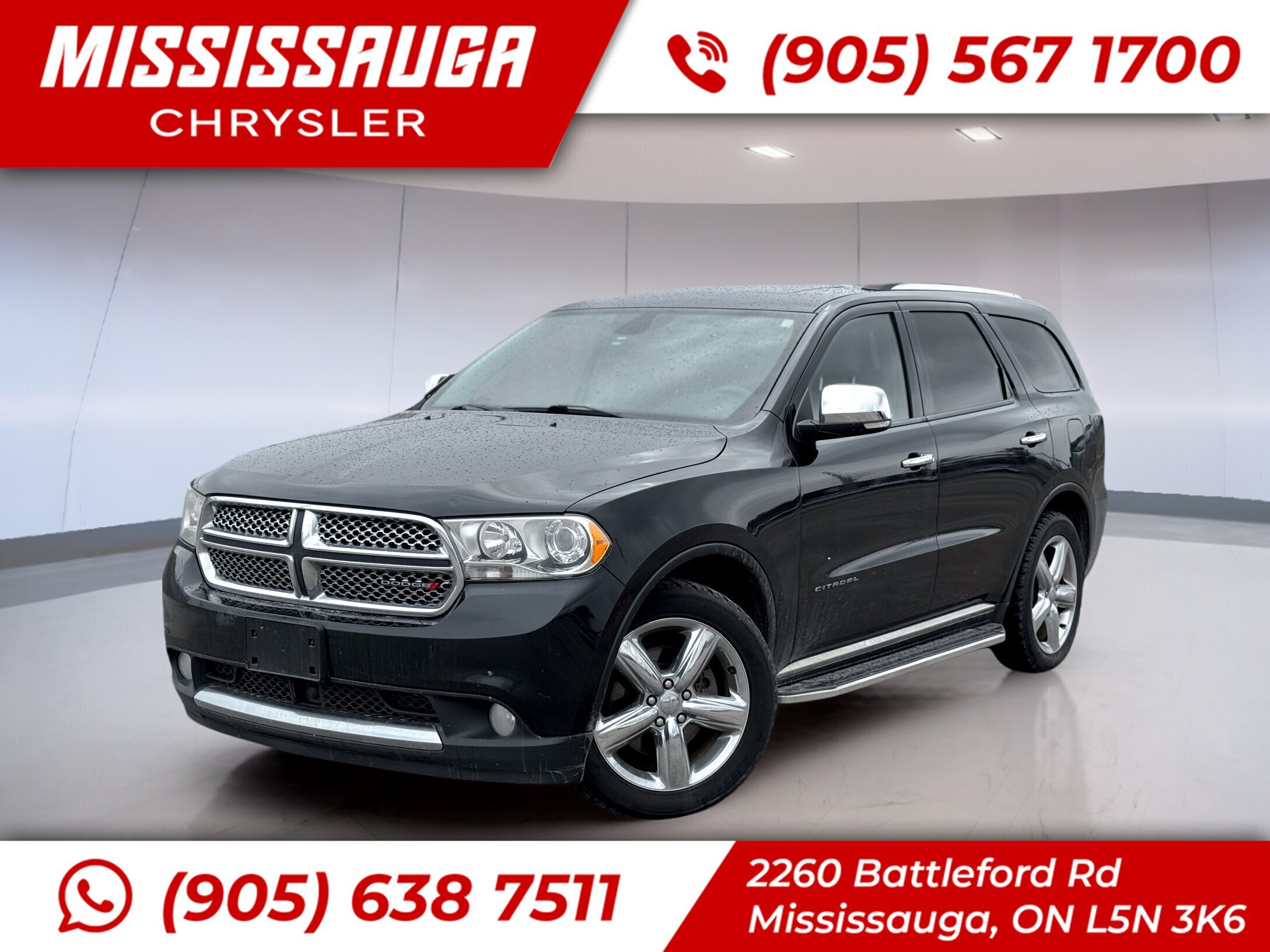 2013 Dodge Durango Citadel AWD SUV / Crossover All-Wheel Drive Automatic