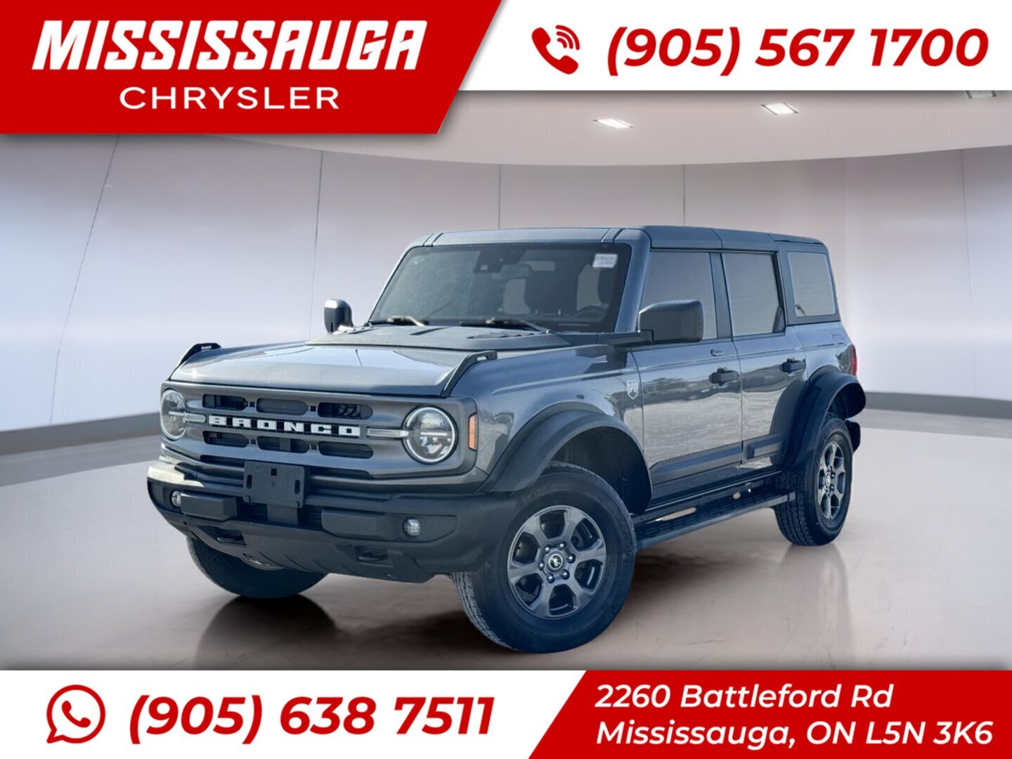 2023 Ford Bronco Big Bend 4-Door 4WD SUV / Crossover Four-Wheel Drive Automatic