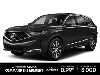 Black 2026 Acura MDX SH-AWD with Technology Package SUV / Crossover All-Wheel Drive