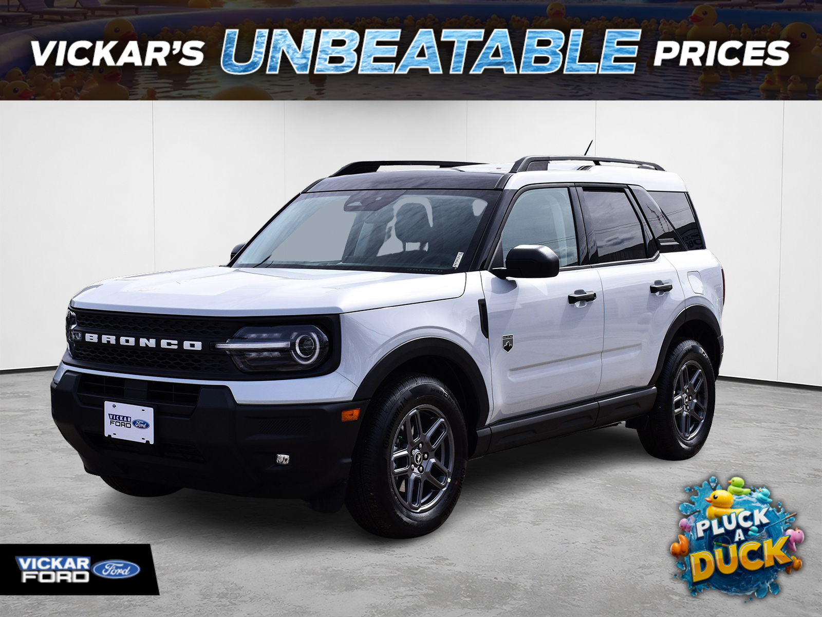 White 2026 Ford Bronco Sport Big Bend AWD SUV / Crossover All-Wheel Drive Automatic