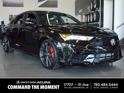 Black 2026 Acura Integra Type S FWD Sedan Front-Wheel Drive 6-Speed Manual