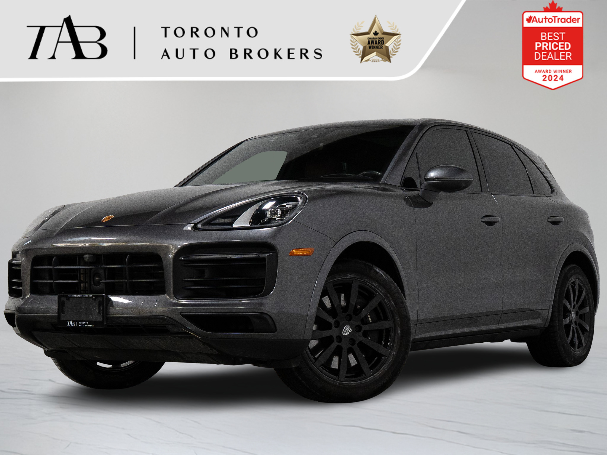Gray 2023 Porsche Cayenne AWD SUV / Crossover All-Wheel Drive Automatic