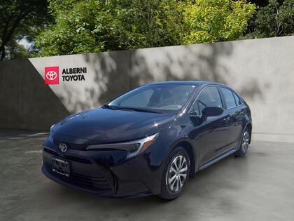 Black 2026 Toyota Corolla Hybrid LE FWD Sedan Front-Wheel Drive Continuously Variable Transmission