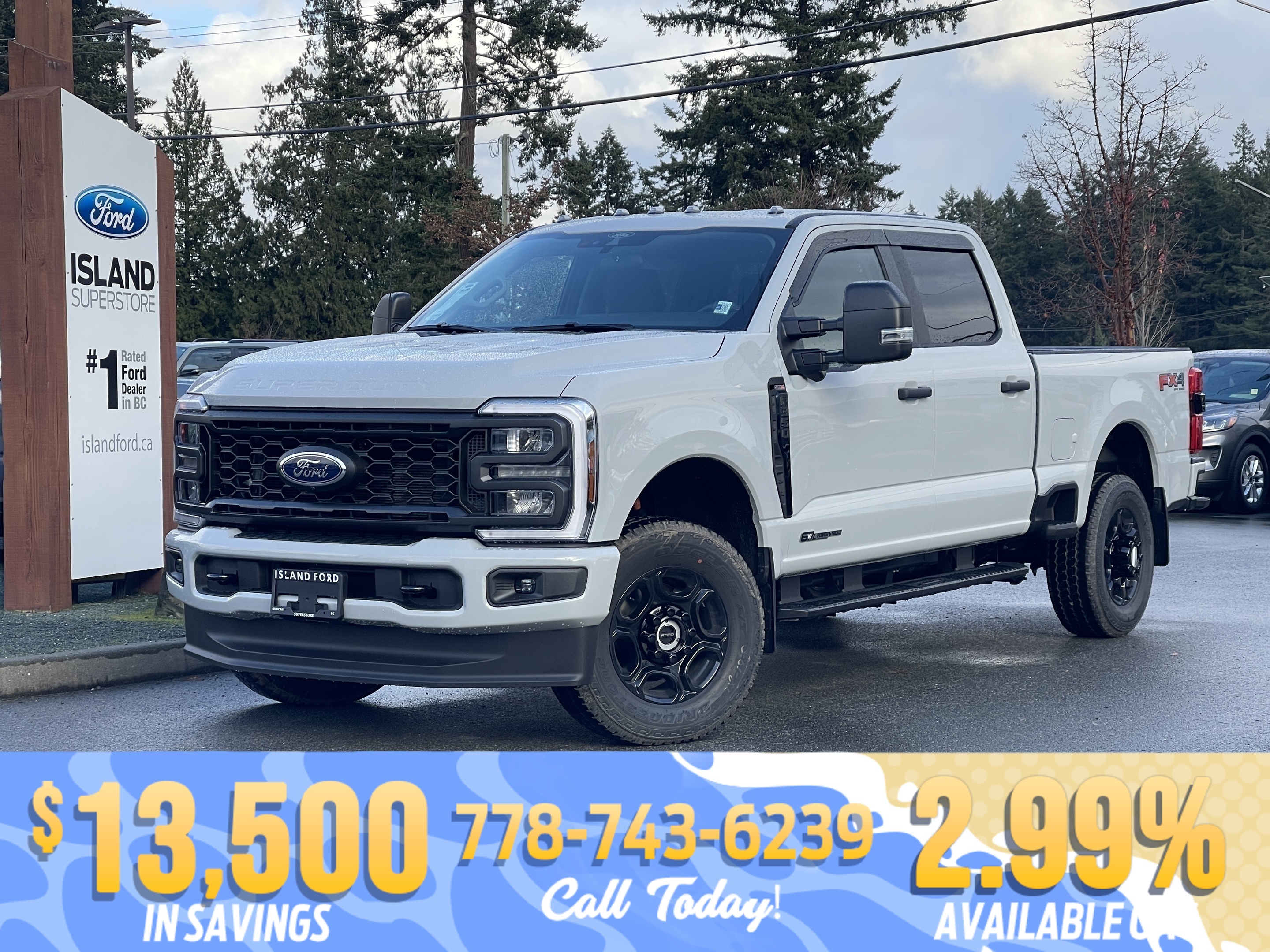 Gray 2026 Ford F-350 Super Duty Pickup Truck Automatic