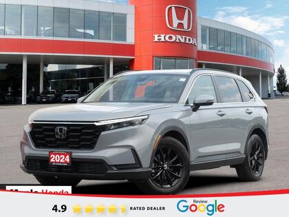 Gray 2024 Honda CR-V Sport AWD SUV / Crossover Automatic