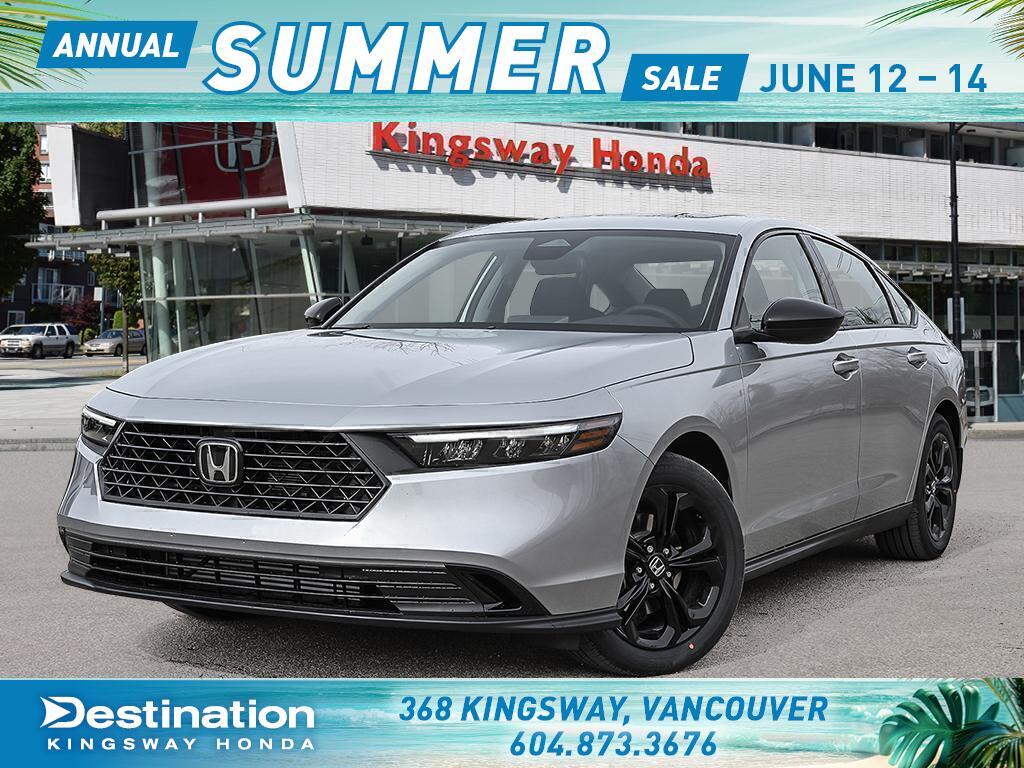 SOLAR REFLECTION SILVER METALLIC 2025 Honda Accord SE FWD Sedan Front-Wheel Drive Automatic