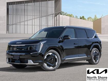 Black 2026 Kia EV9 Land AWD SUV / Crossover All-Wheel Drive 1-Speed Automatic